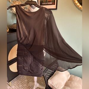 Black cocktail dress. Little black dress
LBD